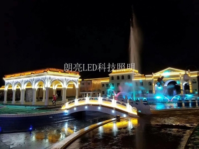 影视游乐园亮化