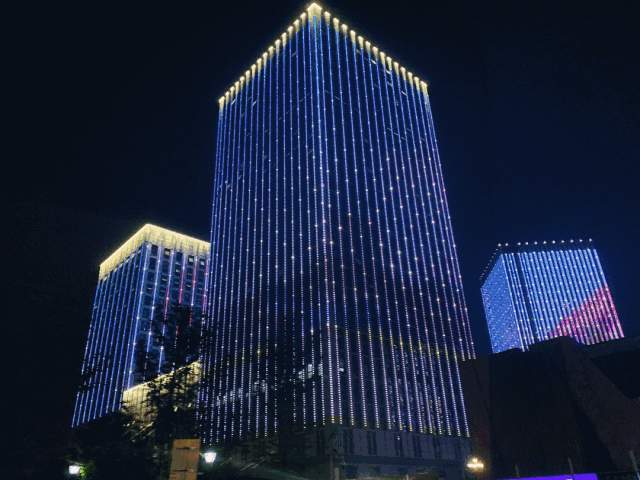 商业楼体亮化
